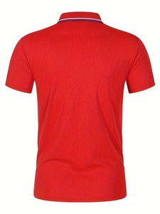 เสื้อยืดโปโลผู้ชายเสื้อยืดแฟชั่นน้ำหนักเบาระบายอากาศฤดูร้อน - Product Image 3