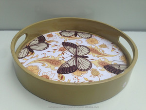 Hathai Marque Écologique Bois Marbre Plateau de Service Personnalisé Conception de Maison Usine Directe Vente en Gros Prix Compétitif Vente à chaud - Product Image 6