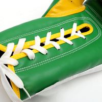 Vente directe d'usine, gants de boxe en cuir PU de qualité supérieure, design de logo personnalisé, gants de sparring en cuir de vachette véritable, en vente