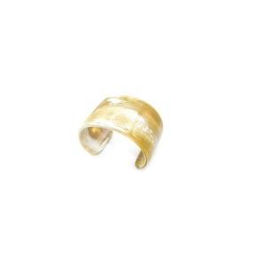 Brazalete de cuerno de estilo moderno, brazalete de cuerno de diseño minimalista, brazalete de cuerno simple y altamente pulido para uso de hombres y mujeres - Product Image 5