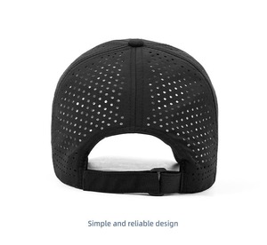 Vente en gros de casquette de baseball en denim brodé avec logo personnalisé style sportif avec broderie à la main pour papa et fans de sport - Product Image 5