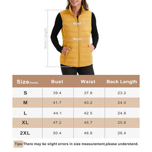 Top Selling Trendy Custom <b>Women</b> Cotton Puffer Ladies Jackets Coats <b>Vest</b> Down Coats Plus Size <b>Womens</b> Winter Fashion Girls Jackets - Product Image 5