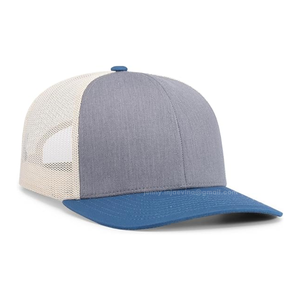 Sombrero de camionero de 6 paneles de alta calidad al por mayor, gorra trasera de malla de dos tonos personalizada, gorra estructurada ligera, gorras deportivas de fábrica de Vietnam - Product Image 1