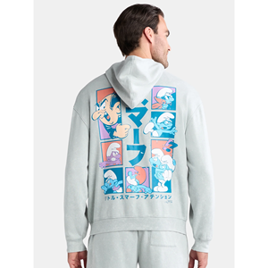 Sweat à capuche en molleton 100 % coton pour homme, coupe classique, avec poche, couleur vert menthe clair, teint uni, personnalisable avec logo OEM - Product Image 3