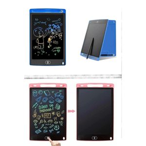กระดานเขียนดิจิตอลพร้อมปากการูปภาพเขียนที่มีน้ำหนักเบาแท็บเล็ต LCD ขนาด8.5นิ้ว