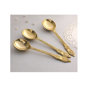 Cuchara de Postre de Latón Macizo con Diseño de Mariposa y Pulido Espejo para Hogar y Hotel, Cuchara Personalizada en Venta - Product Image 4