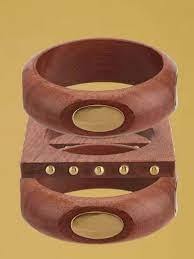 Brazaletes de madera de moda UrbanCharm - Product Image 3