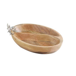 Utensilios de cocina de diseño exclusivo Uso de catering Hotel Hogar Catering Uso Decorativo Desayuno ovalado o bandeja para servir frutas secas - Product Image 1