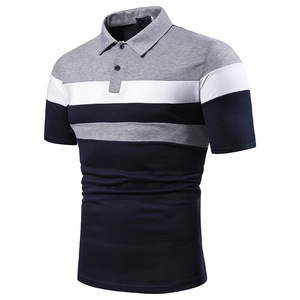 Camiseta de Manga Corta para Hombre, Cómoda, Transpirable, Veraniega, Moderna, de Alta Calidad, Color Sólido, 100% Algodón, Elegante - Product Image 5