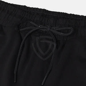 กางเกงลำลองผู้ชายคุณภาพสูงแบบ OEM สีเข้ม ระบายอากาศได้ดี น้ำหนักเบา เอวกลาง ผ้าฝ้าย 100% มีเชือกผูก เสื้อยืดฤดูหนาว - Product Image 6