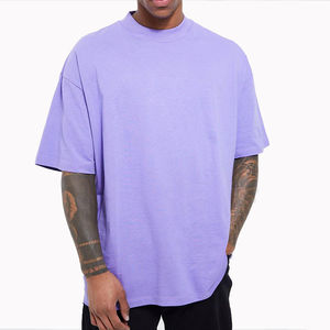 Camiseta ligera de gran tamaño para hombre, ropa informal de calle, camiseta de manga corta de gran tamaño para hombre, ropa de calle informal personalizada - Product Image 1