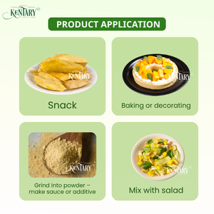 100% Snacks mangue ananas lyophilisés de qualité supérieure goût sucré naturel sans sucre ajouté emballé dans un sac fabriqué au Vietnam - Product Image 4