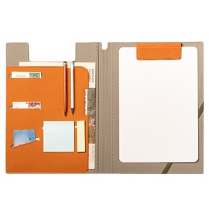Produits de classement, fournitures de bureau, porte-documents en cuir PU A4, organiseur de dossiers, porte-documents avec porte-stylo - Product Image 2