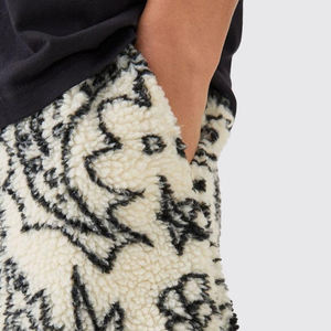 Custom High Quality Drawstring Casual Cotton <b>Fleece</b> <b>Shorts</b> <b>Men</b> Sports Outdoor Cotton <b>Fleece</b> <b>Shorts</b> - Product Image 5