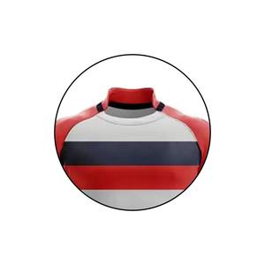 Conjunto de Uniforme de Rugby Deportivo de Talla Grande, Personalizado con Impresión por Transferencia de Calor, Transpirable, Resistente al Viento, Anti-UV, Ecológico, de Poliéster, Nuevo Estilo - Product Image 2