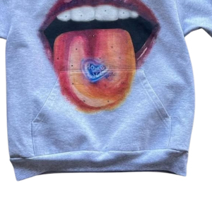 Sweat à capuche 100% coton avec logo personnalisé pour hommes sweat à capuche sérigraphié d'hiver à motif solide et lourd - Product Image 4