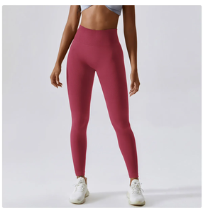 Vêtements de yoga pantalons de fitness leggings sublimés pour dames leggings taille haute en polyester pour adultes Yoga taille haute - Product Image 1