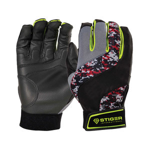 Guantes de bateo de béisbol de cuero de alta calidad profesional con logotipo personalizado Nuevo estilo Precio al por mayor - Product Image 1