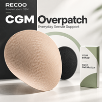 RECOO CGM Overpatch, bande de protection imperméable et respirante pour capteur de surveillance continue du glucose, emballage personnalisé, marque privée, OEM