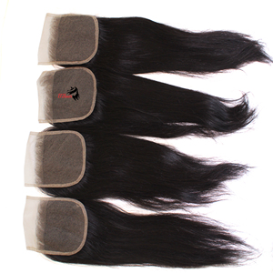 Experimente los defectos y la belleza natural con nuestro cierre de cabello real Premium 5x5, textura sedosa y recta para un estilo sin esfuerzo y sin fin - Product Image 2