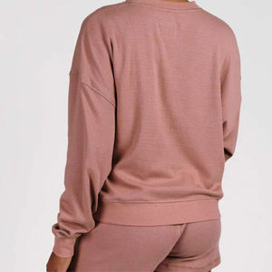 Sudadera con Capucha de Invierno para Mujer, 100% Algodón, Felpa, Estampada, Frente Sólido, Personalizable, Transpirable - Product Image 5