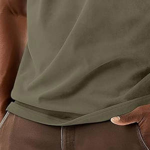 Camisas sin mangas superventas hechas en algodón, gran oferta, camisas sin mangas, ropa de calle, camisas sin mangas - Product Image 5