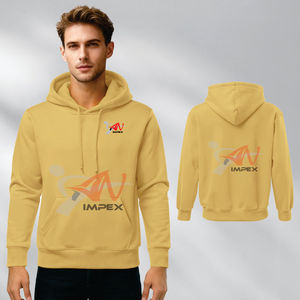 เสื้อฮู้ดดี้พิมพ์ลายดิจิตอลผ้าฟลีซหนาน้ำหนัก 460GSM สำหรับผู้ชายและยูนิเซ็กซ์ แห้งเร็ว ขายส่งสำหรับฤดูหนาว - Product Image 5