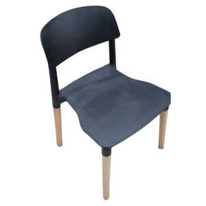 Chaise à dossier en bambou de qualité supérieure avec accoudoir, siège rembourré, chaise en bois de rotin naturel de restaurant pour salon et jardin - Product Image 3