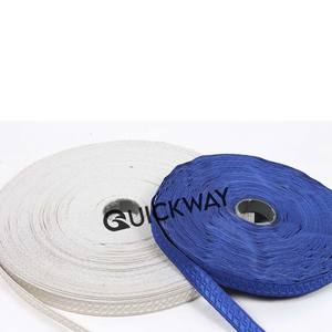 Dentelle de tresse Mylar blanche de haute qualité | Tresse de vêtement de cérémonie - Product Image 3