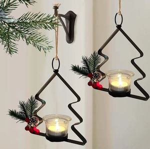 Tree <b>Black</b> Metal Tabletop Votive <b>Holder</b> Indoor & Outdoor Tealight <b>Candle</b> <b>Holder</b> for Home Hotel Office Wedding Party Decoration - Product Image 2
