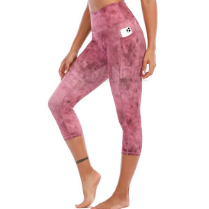 Legging teñido de corbata de alta calidad para mujer, mallas sin costuras para Fitness para mujer, mallas teñidas de corbata para mujer, mallas de Yoga con cintura elástica - Product Image 3