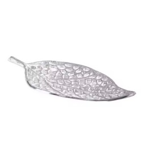 Venta caliente personalizable hogar decorativo bandeja para servir mejor calidad duradero aluminio Metal artesanía esencial para Cocina - Product Image 4