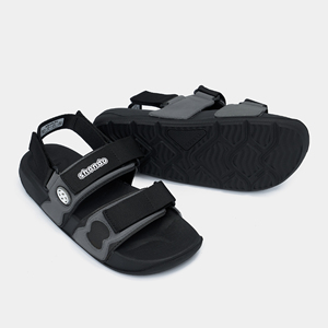รองเท้าแตะแบบสวม Unisex Platy 7 สายคาดแนวนอน สีดำ พื้นรองเท้า EVA น้ำหนักเบา - Product Image 5