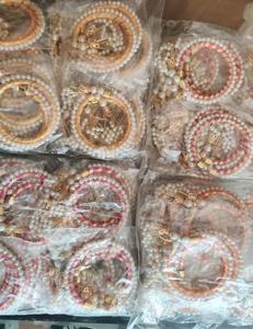 Brazalete Indio de Fantasía para Mujer, Brazalete Artificial Hecho a Mano, Ajustable, Multicolor, Brazalete Tradicional para Bodas - Product Image 2