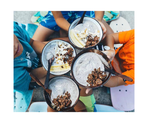 Cuenco de coco natural de Vietnam, decoración creativa, cuenco de coco de color laca - Product Image 1