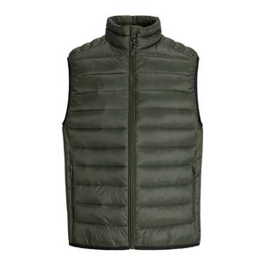 Gilet matelassé sans manches de haute qualité 2025, blouson rembourré entièrement zippé, modèles avec logo personnalisé, vente en gros - Product Image 1
