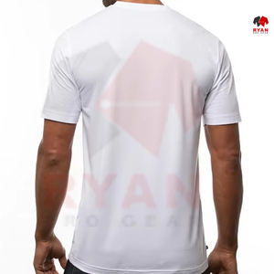 Vêtements de travail en coton pour les entreprises Logo personnalisable confortable 180GSM T-shirts pour hommes personnalisés - Product Image 3