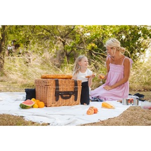 Convenient Rattan <b>picnic</b> basket Handmade Storage Basket Wholesale eco-friendly Made in Viet Nam - Product Image 5