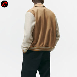 Chaquetas universitarias con estilo para hombre, cuero de alta calidad, Etiqueta Privada, superventas, recubiertas y calentadas personalizadas - Product Image 3