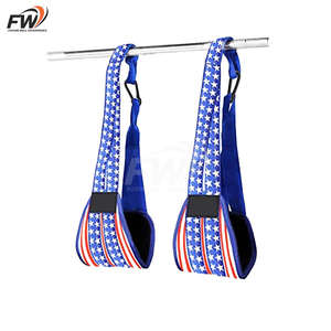 Sangles Abdominales Suspendues Légères et Ajustables en Coton et Polyester pour le Renforcement Musculaire Abdominal et la Force du Core, Entraînement de Fitness des Bras - Product Image 1