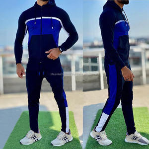 Ensemble de jogging de sport à logo personnalisé Survêtement d'hiver confortable grande taille Écologique Respirant Léger Séchage rapide - Product Image 3
