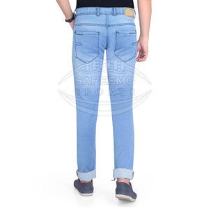 Pantalones Vaqueros Casuales de Corte Recto para Hombre, 100% Algodón, Secado Rápido, Ligeros, para Invierno, Otoño, Verano, Uso en Interiores y Exteriores - Product Image 2