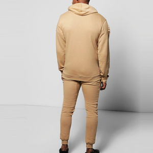 Survêtement décontracté à capuche surdimensionné à l'acide hommes 100% coton léger respirant hiver saison accessoire en gros bas - Product Image 4