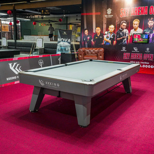 KKKing Table de billard en ardoise Pro de 9 pieds | Table de billard moderne de luxe pour la maison et le club - Product Image 1