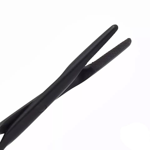 Portaagujas Micro Recto de 16 cm, Manual, Ligero, con Patrón, Recubierto de Negro, Acero Inoxidable, Instrumentos Quirúrgicos Oftálmicos - Product Image 6