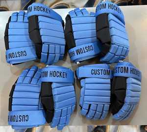 Gants de hockey sur glace multicolores de nouvelle conception équipement de protection dans toutes les tailles ensembles - Product Image 1