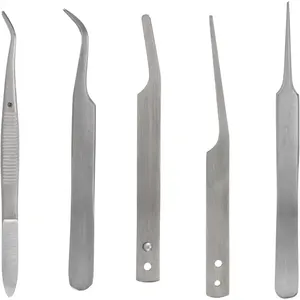 Featherweight Narrow Tip Entomology Forceps Stainless Steel Light Weight Forceps High Quality
