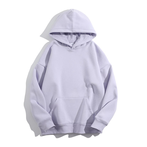 Sweat à capuche femme surdimensionné en coton épais de haute qualité 300-500 Gsm avec impression bouffante 3D et insigne à capuche de transfert de chaleur avec logo personnalisé - Product Image 3
