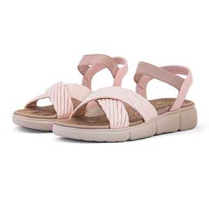 Pink Formal Wedge <b>Sandal</b> PU0344 <b>Comfortable</b> Open and Square Toe Styles for Women Fashionable Heel Styles - Product Image 3