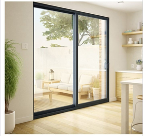 Puerta Corredera de Aluminio Moderna con Doble Acristalamiento y Aislamiento Térmico HOLCOM Sunny Patio, Certificada, con 5 Años de Garantía para Interiores y Exteriores - Product Image 1